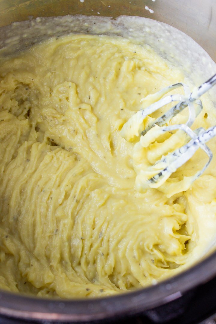 Instant Pot AIP Mashed Potatoes - Hurried Health Nut